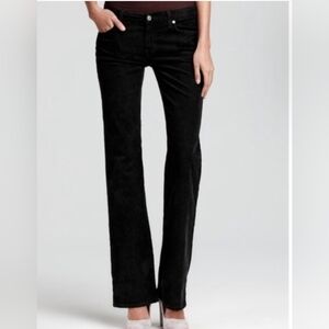 J.crew Women's Corduroy Black Bootcut Jeans Size 0R
